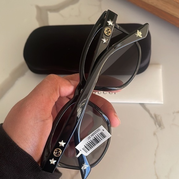 Gucci 56mm round sunglasses - Picture 1 of 10